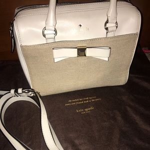 White Kate Spade Bag